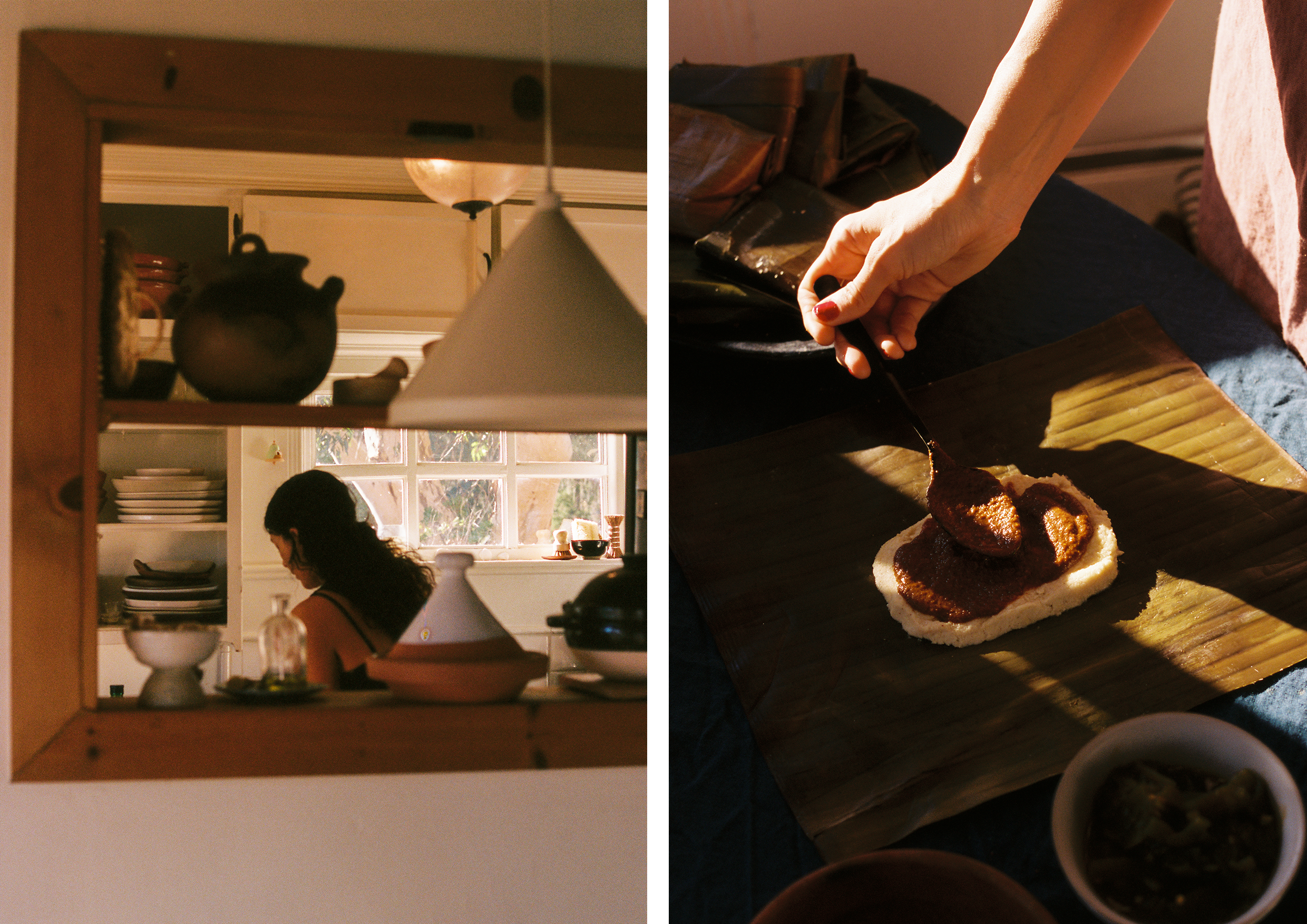 Woman cooking in the kitchen