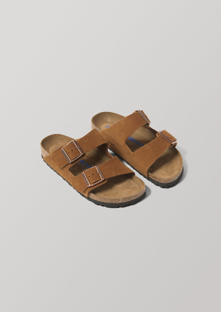 Birkenstock Arizona Suede Sandals | Mink | TOAST
