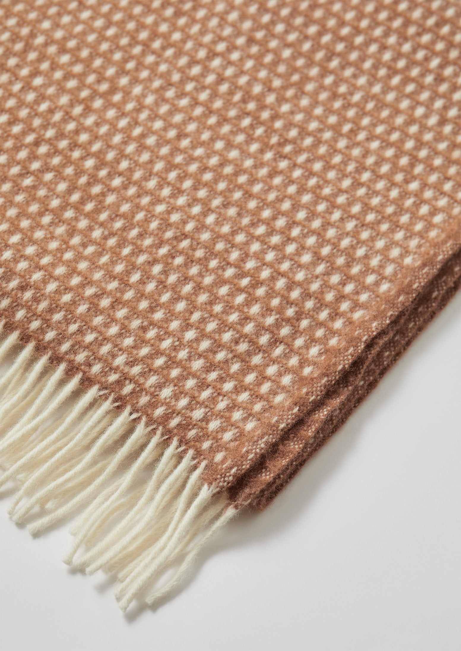 Knut Wool Blanket | Nougat