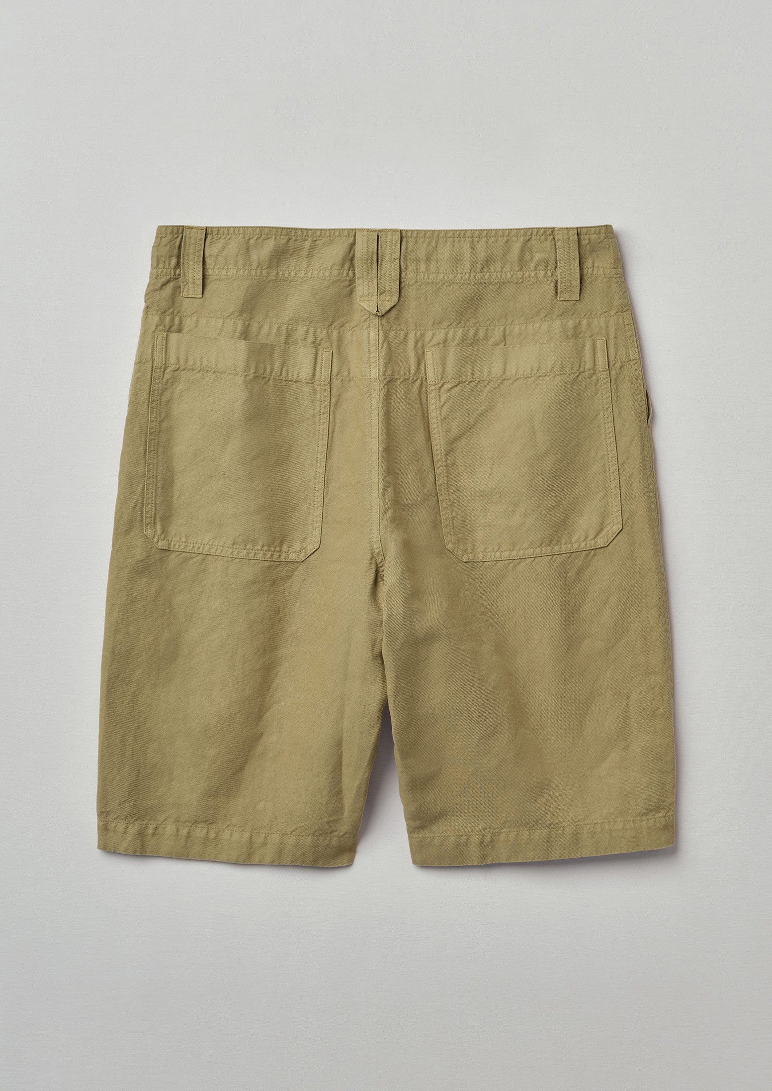 Archie Garment Dyed Shorts | Drift Wood