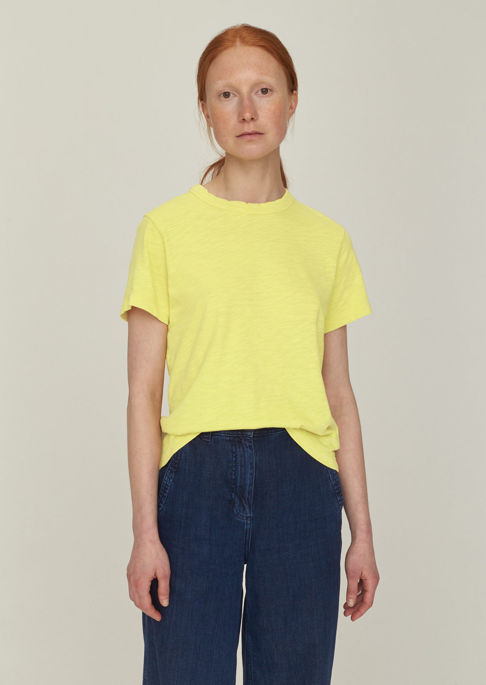 Cotton Tee | Lemon