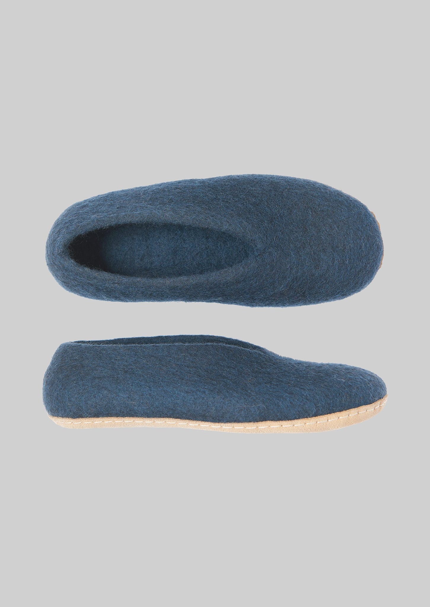 felted wool slippers