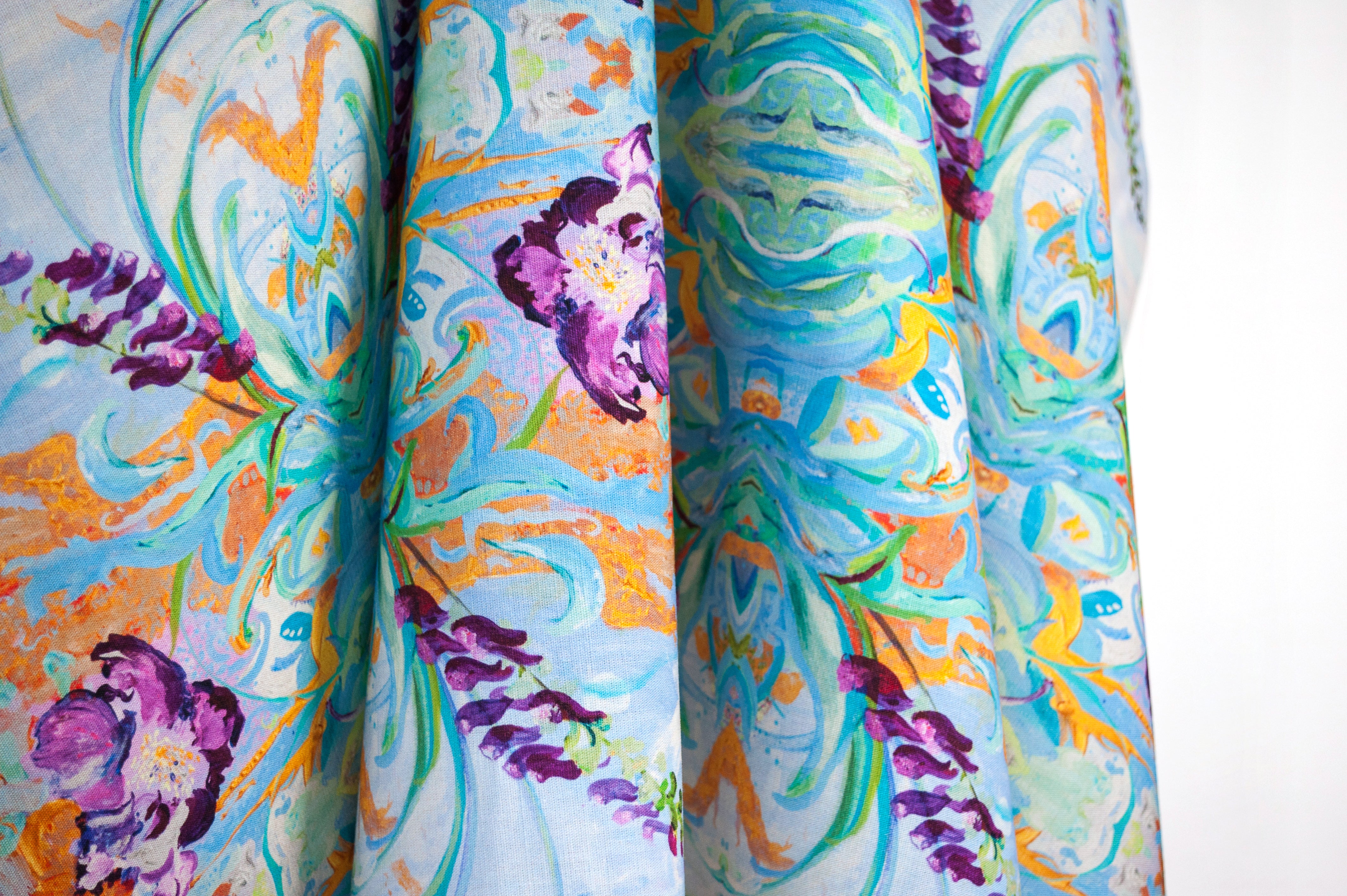 Foxglove Fabric | Hatti Pattisson