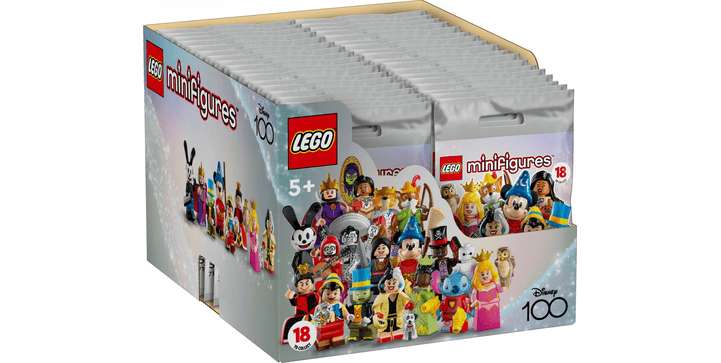 LEGO Disney 100 Series Case of 36 Collectible Minifigures 71038 – Plus