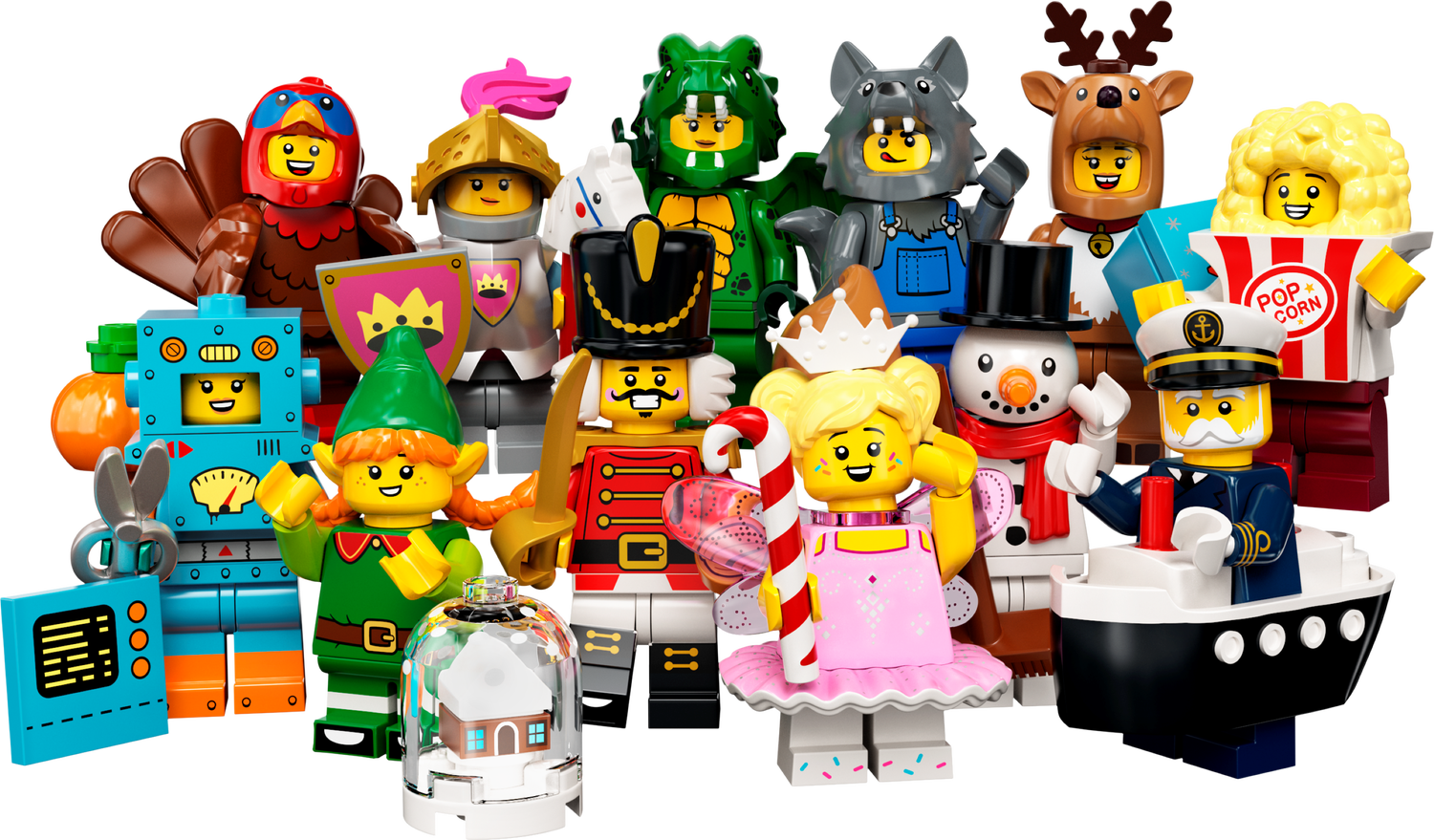 LEGO Complete Set of 12 SERIES – Minifigures Plus