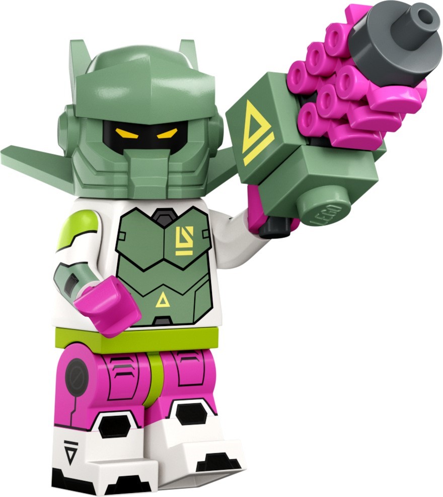 Samenwerken met Maak een naam dichtbij LEGO Series 24 Collectible Minifigures 71037 - Robot Warrior – Minifigures  Plus