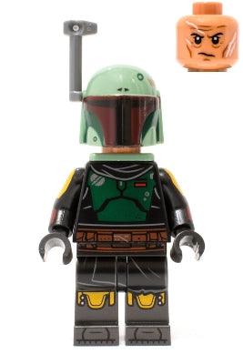 LEGO Star Wars Boba Fett with Repainted Beskar Armor and Jet Pack – Minifigures