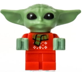 dilemma Jasje Vermaken LEGO Star Wars Grogu (Baby Yoda) Minifigure with Red Christmas Sweater –  Minifigures Plus