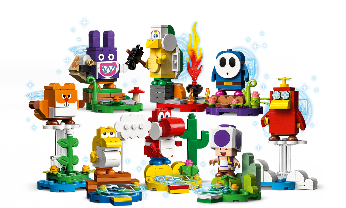 Susteen Tal til Garanti LEGO 71410 Super Mario Series 5 Minifigure Full Collectible Set of 8 - –  Minifigures Plus