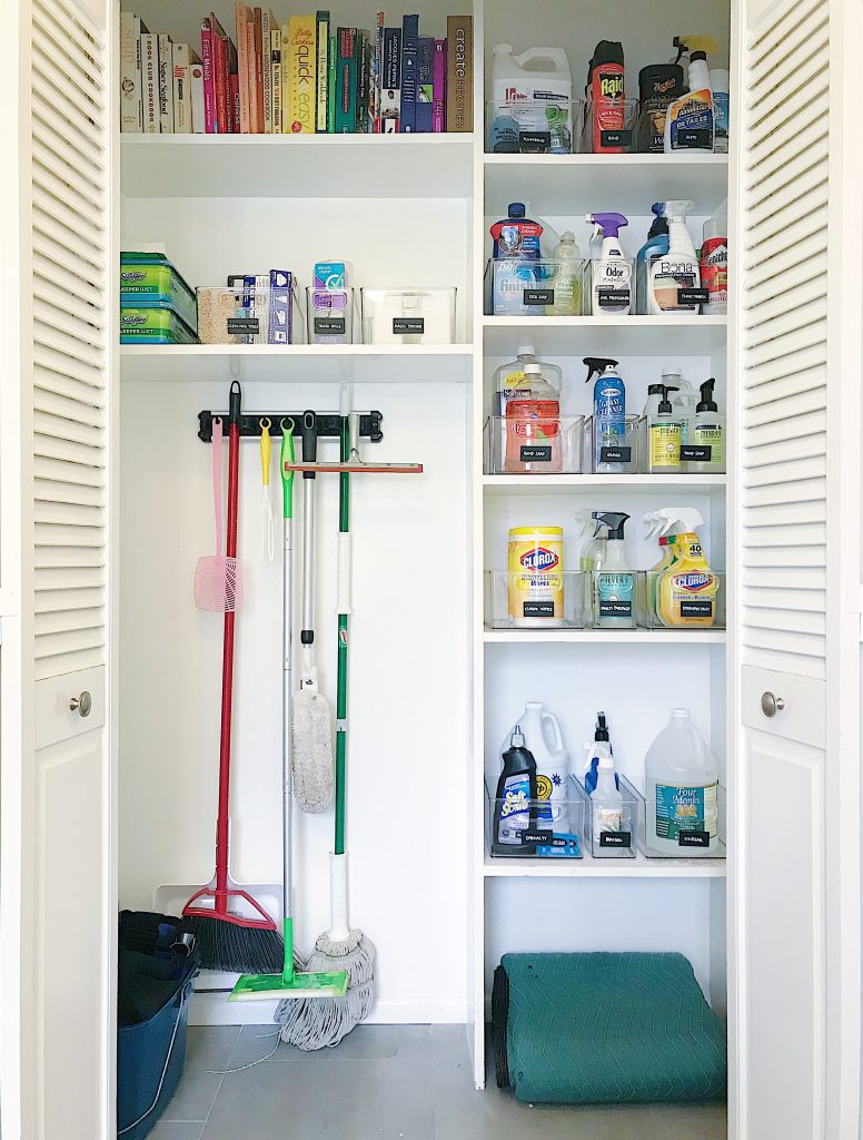 Cleaning Closet Organizing Ideas