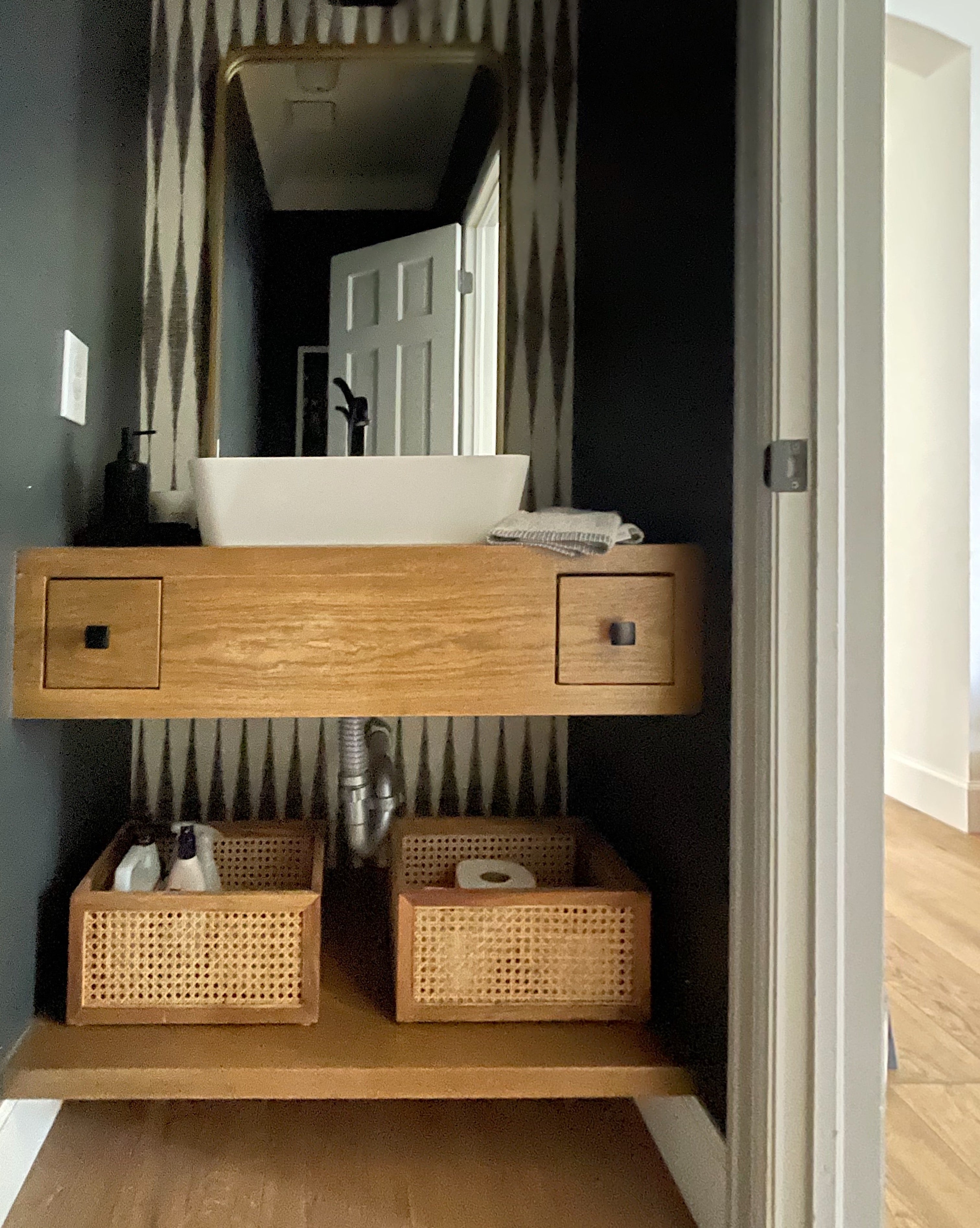 Storage Under the Bathroom Sink • Neat House. Sweet Home®