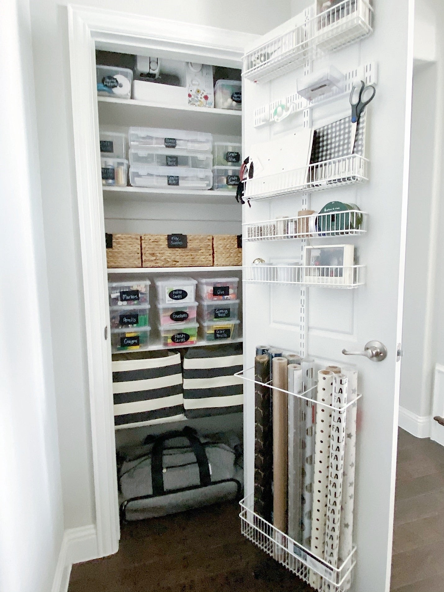 How to Organize a Craft Closet