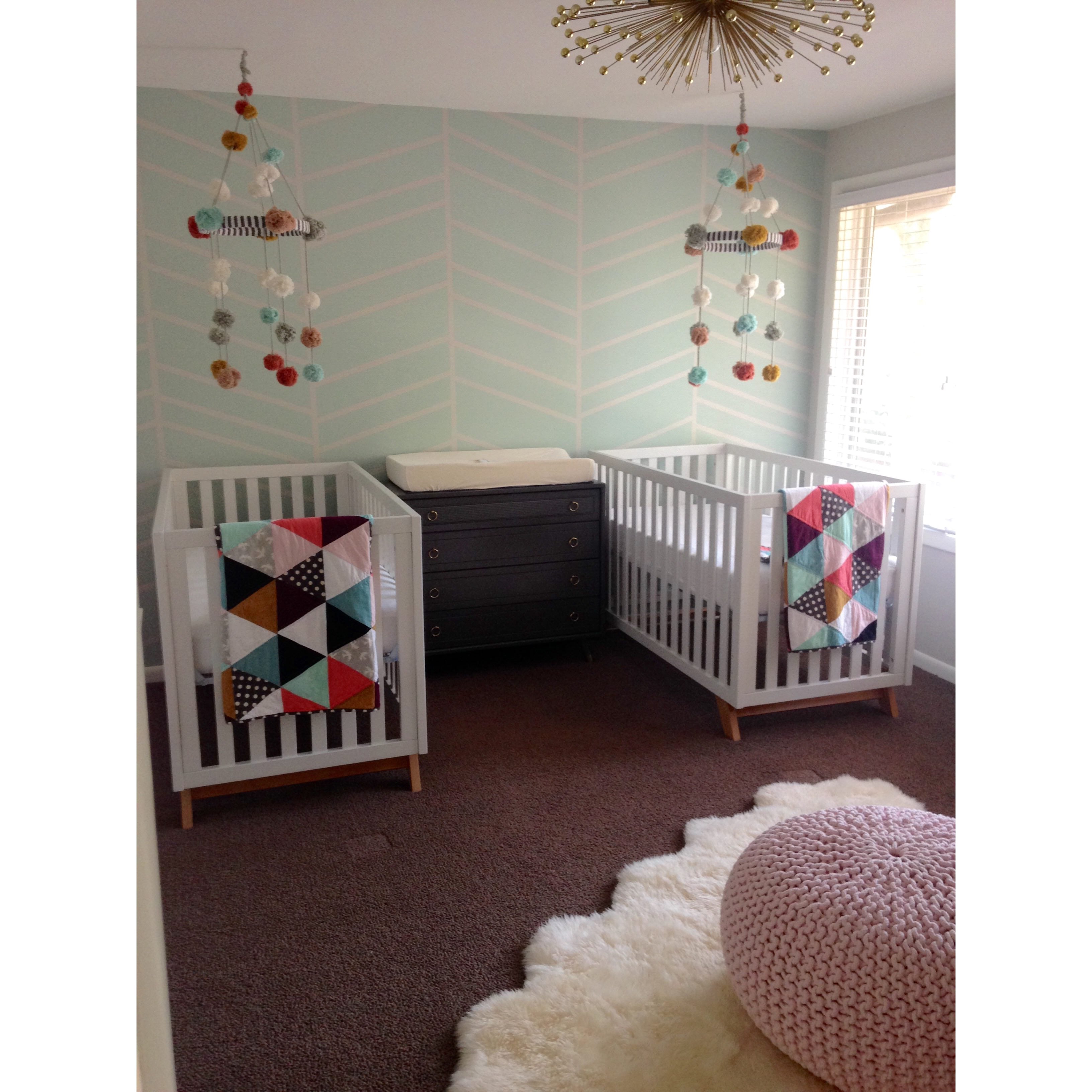 Michigan, twins, baby room, baby room style, baby room decor, baby room theme. organized baby room, modern baby room, Lauren Combs,  Lauren McGraw