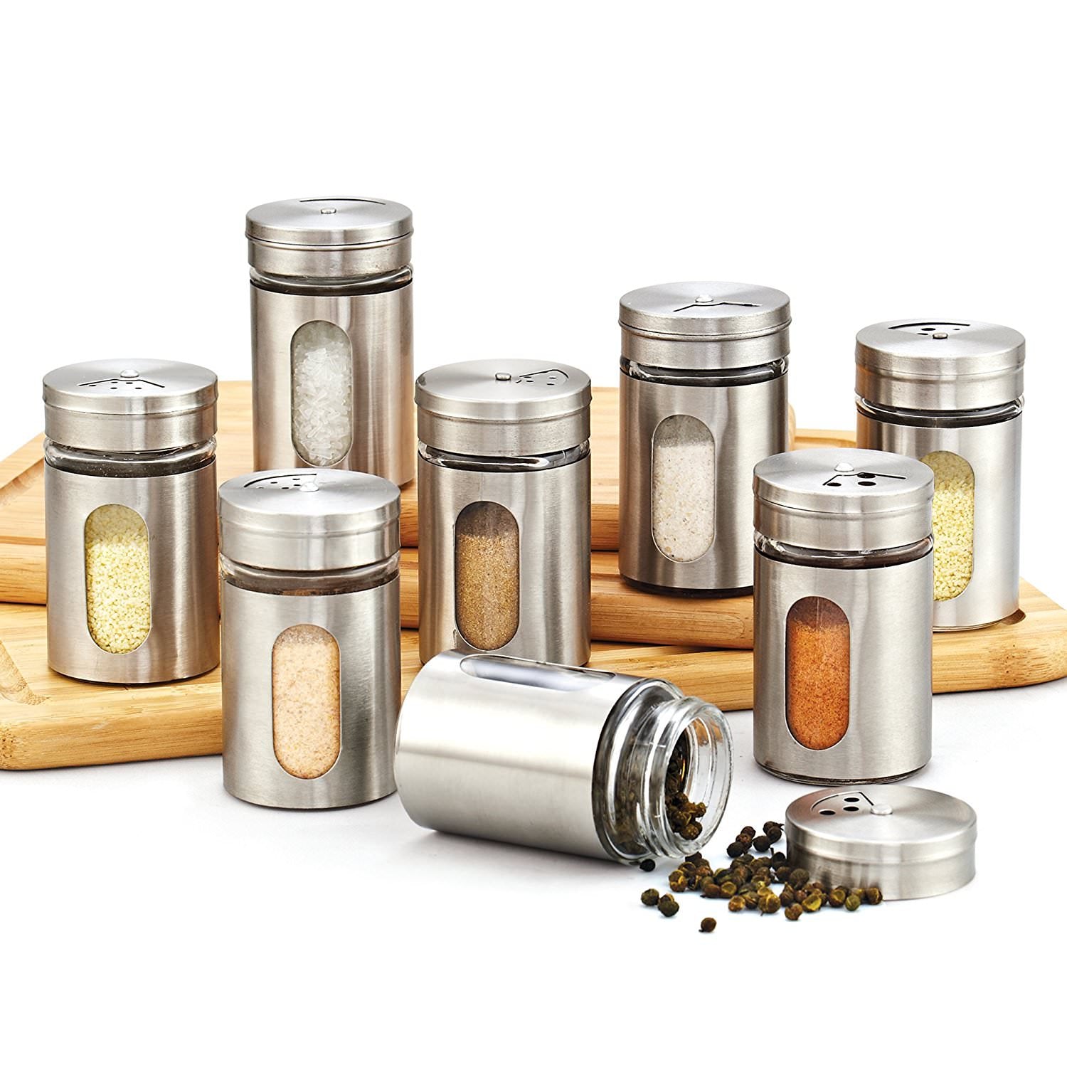 beautiful spice jars