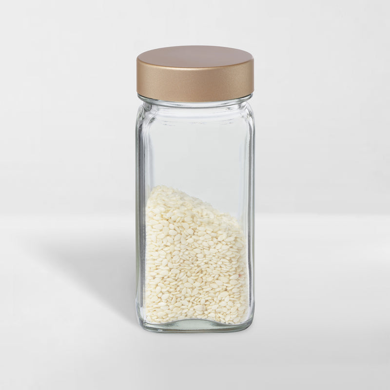 Glass Spice Jar With Lid