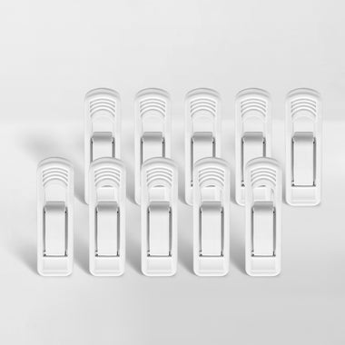 Neat Method Everyday Hanger Clips - Set of 10 - White