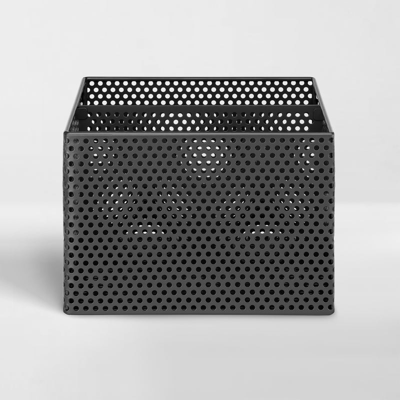 Neat Method Metal Grid Basket - Black - Size Large
