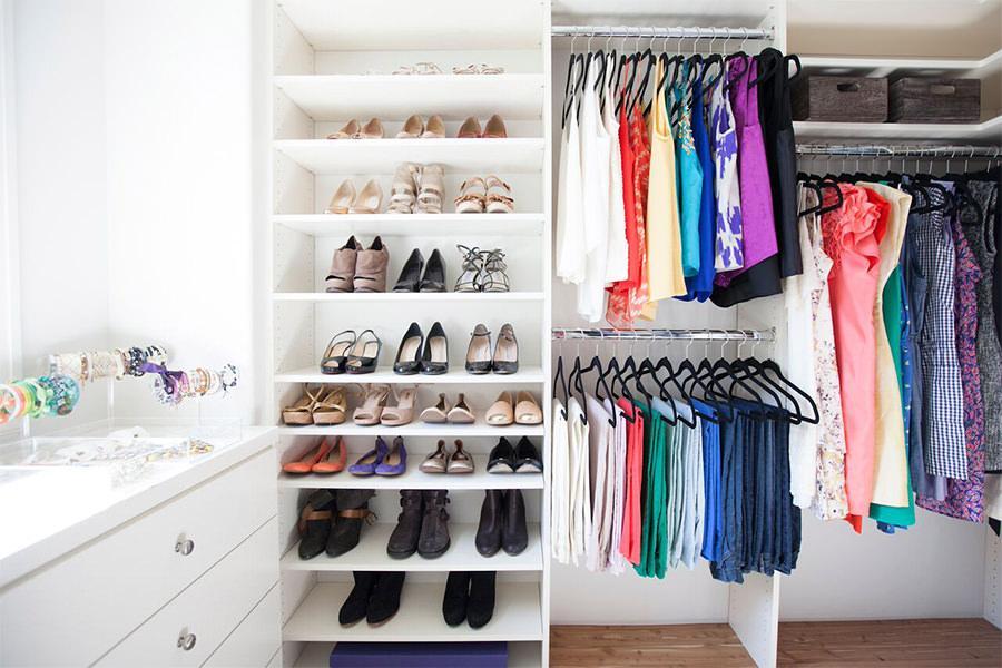 Closet Organization Ideas with NEAT Method - Color & Chic