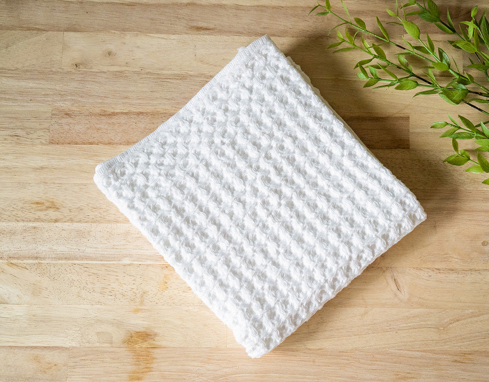 Silverthread Hand Towels - White – Sutera