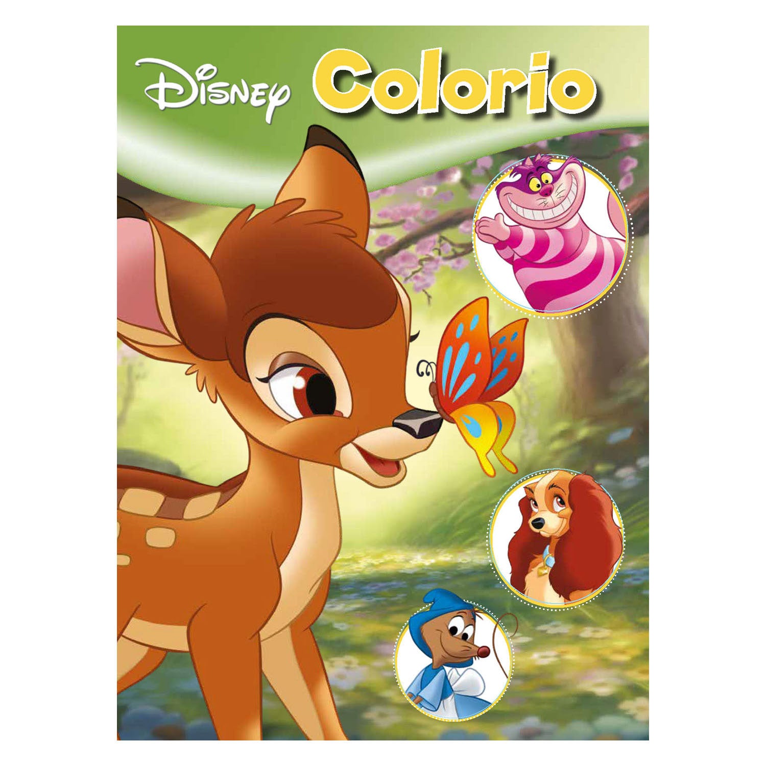 kleurboek - colorio - bambi 32 bladzijden