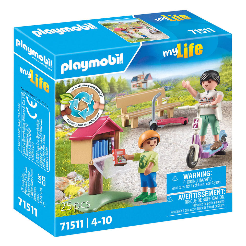 Playmobil My Life Boekenruil voor Boekenwurmen 71511