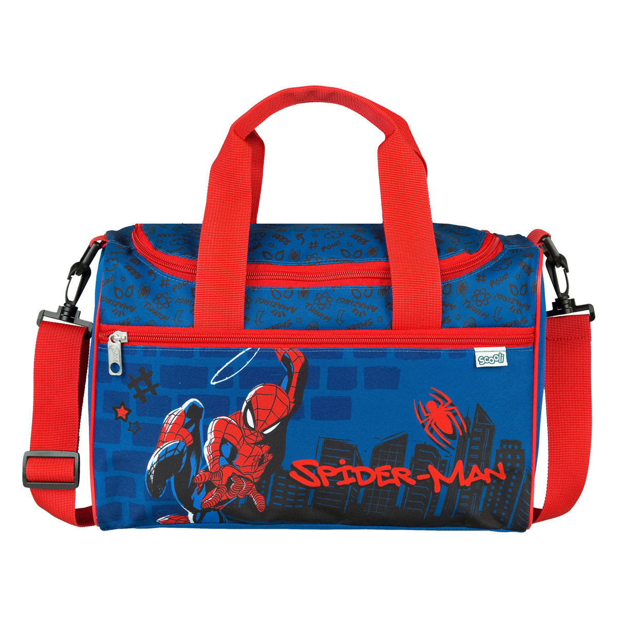 Spiderman gymtas / sporttas - Rood/bBauw