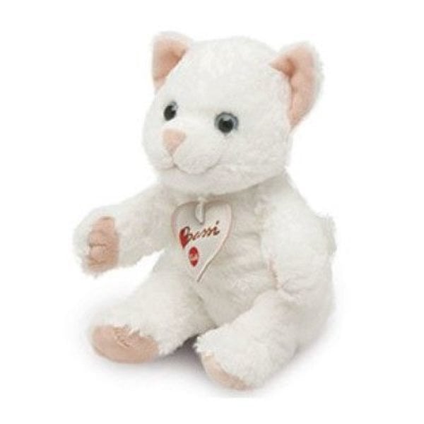 Trudi Knuffel Kat 20 Cm Wit