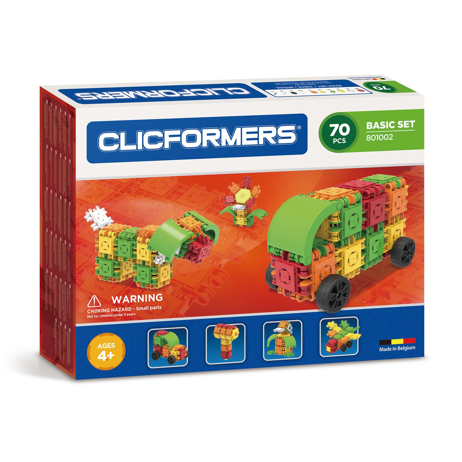 Clicformers Basisset 70-delig