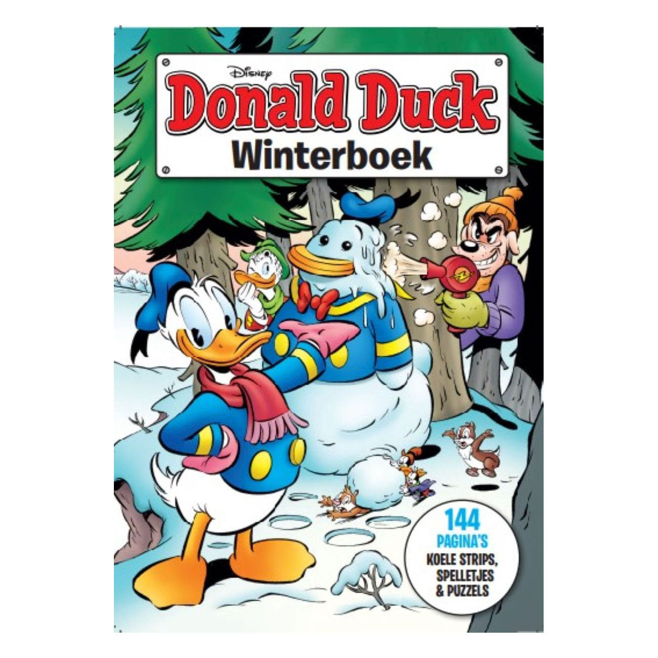 Boek Specials Nederland BV Donald Duck Winterboek (Donald en Sneeuwpop)