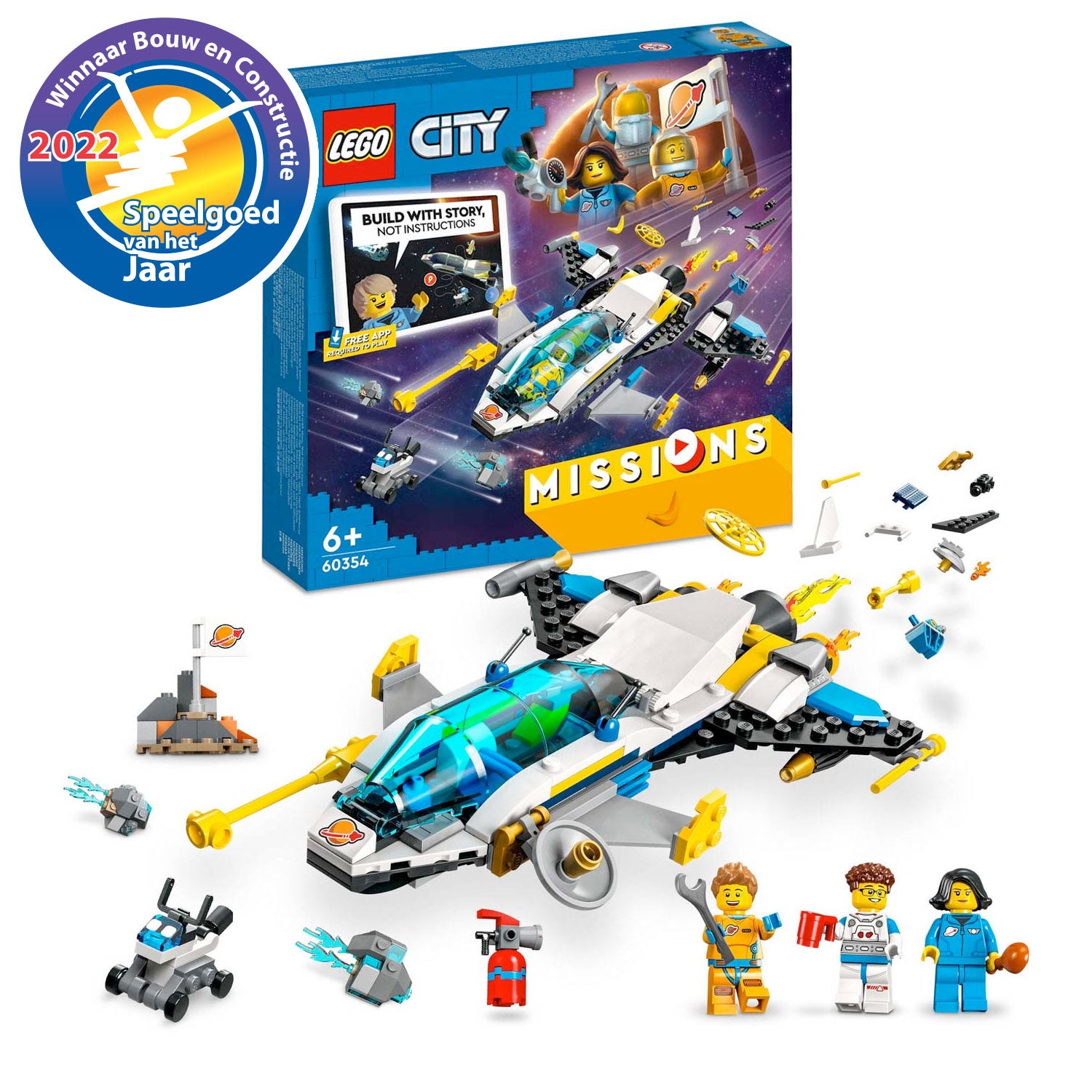 Lego LEGO City 60354 Mars Ruimtevaartuig Verkenningsmissies