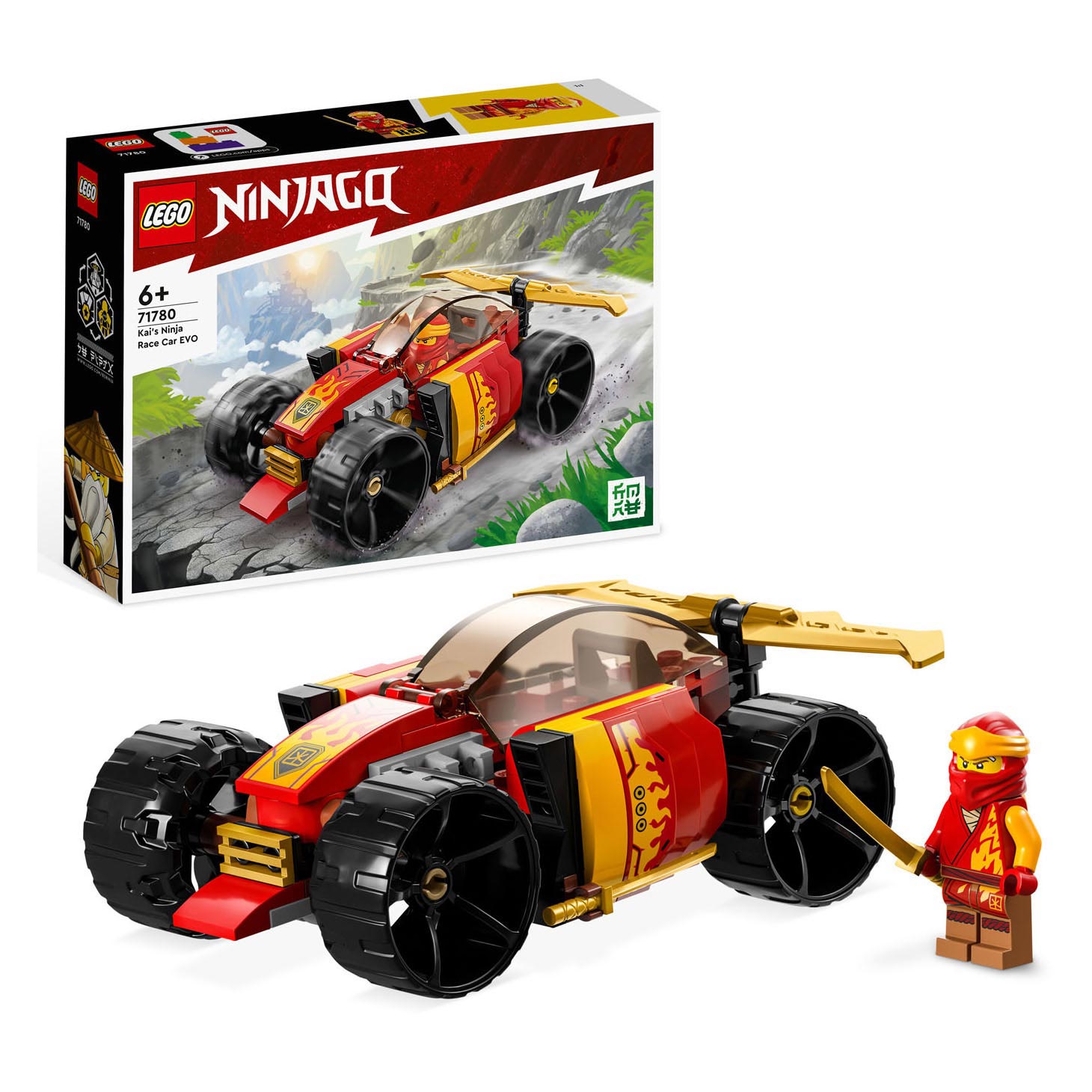 Lego LEGO Ninjago 71780 Kai's Ninja Racewagen EVO