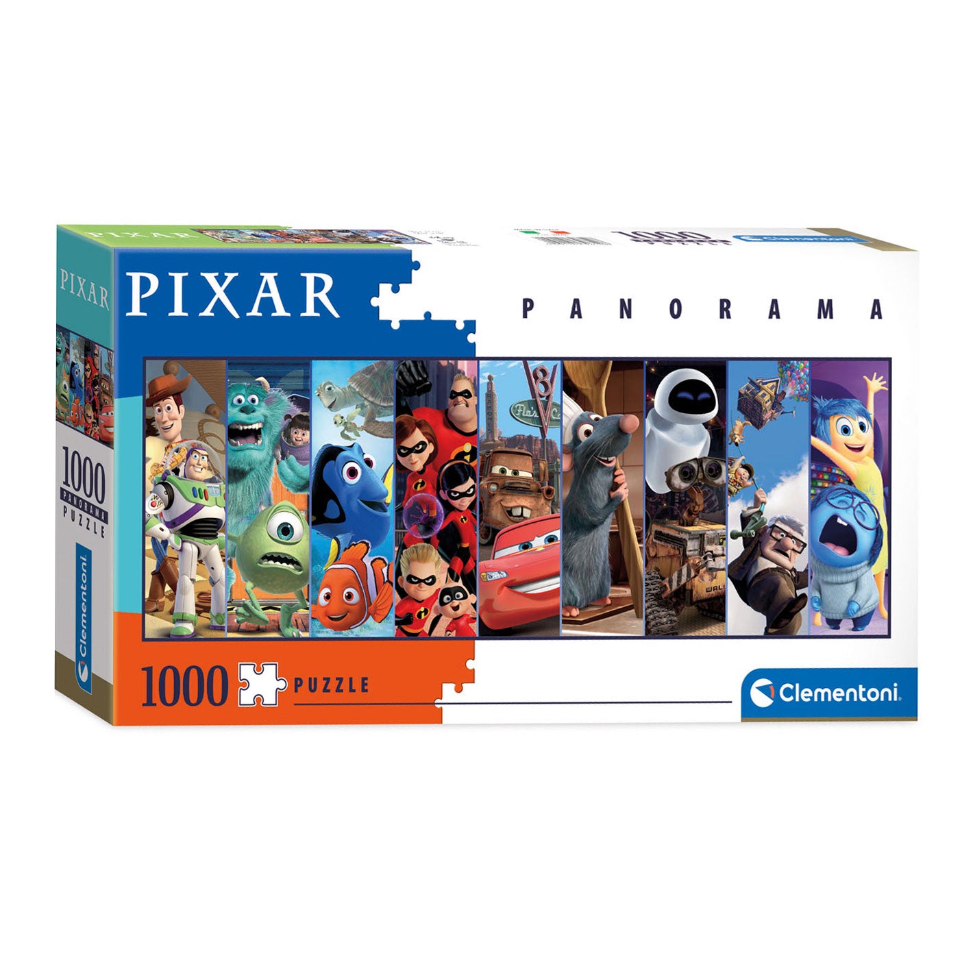 Clementoni Panorama Puzzel Pixar, 1000st.
