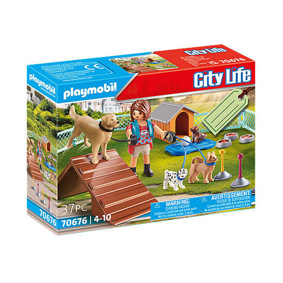 Playmobil City Life Cadeauset Hondentrainster 70676