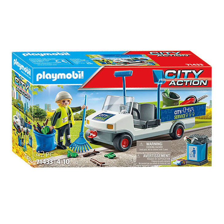 Playmobil City Action Electrische Straatveegmachine 71433