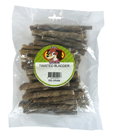 12 cm 500 gr Petsnack blaas twist