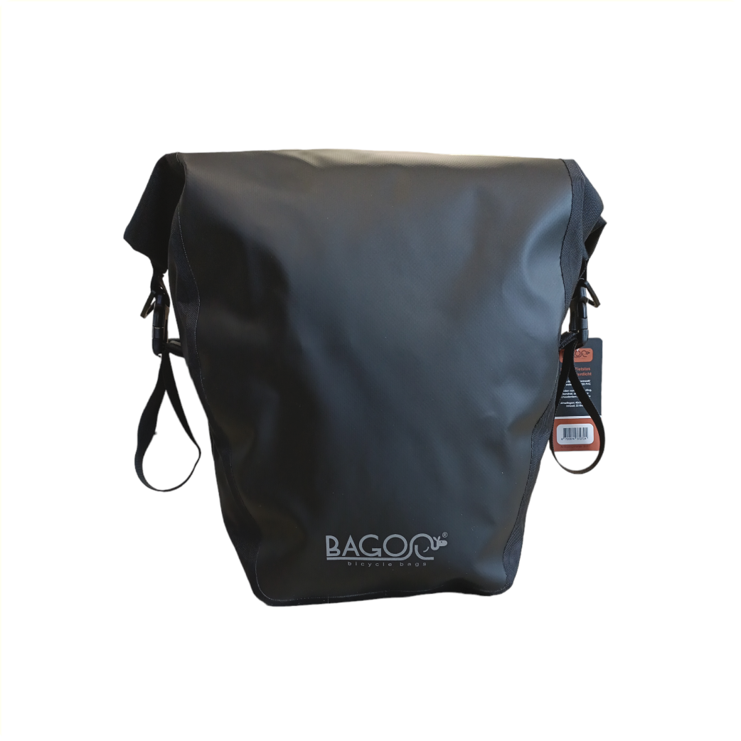 Bagoo enkele fietstas. Waterdicht. 600D PVC 60x32cm