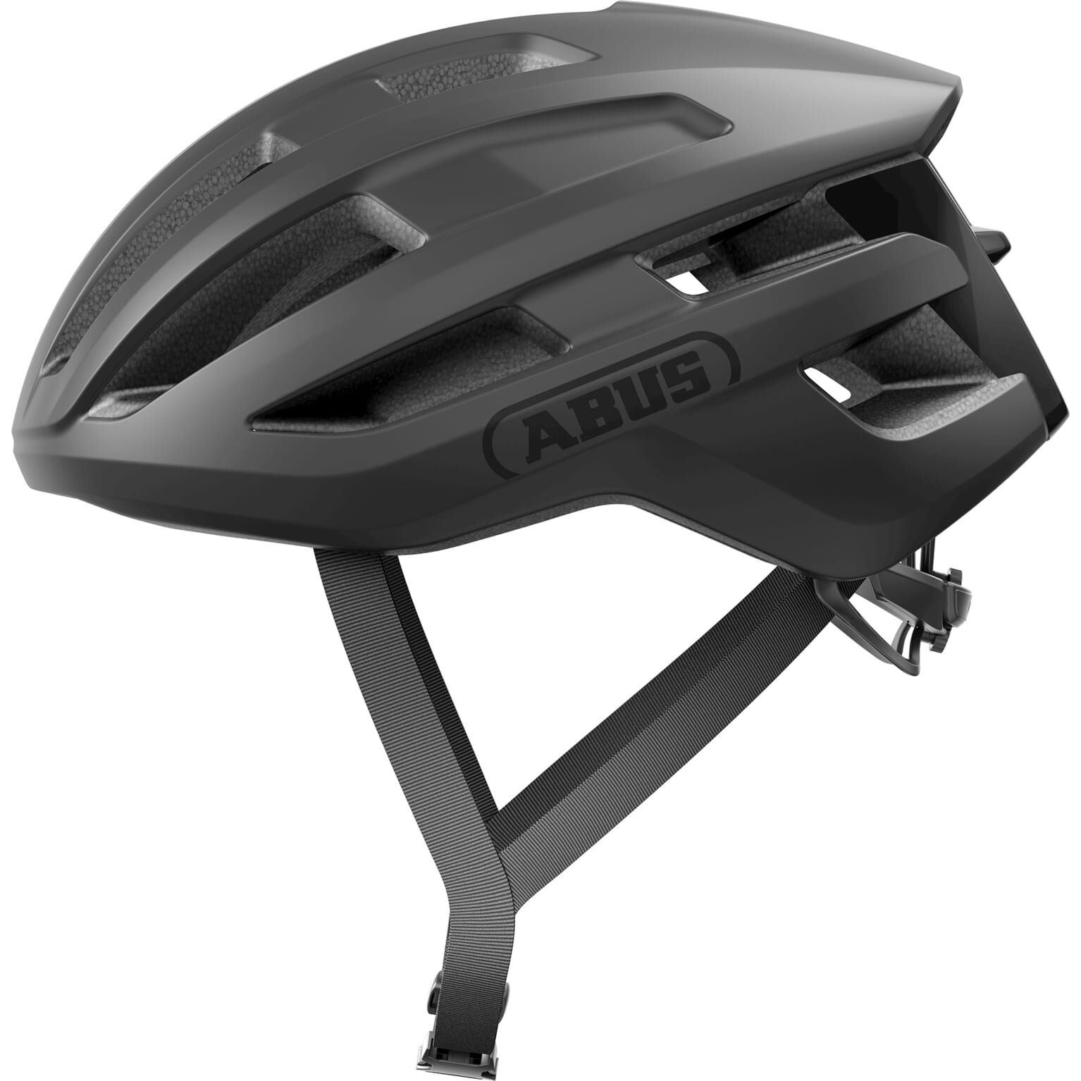 ABUS Powerdome Fietshelm Velvet Zwart