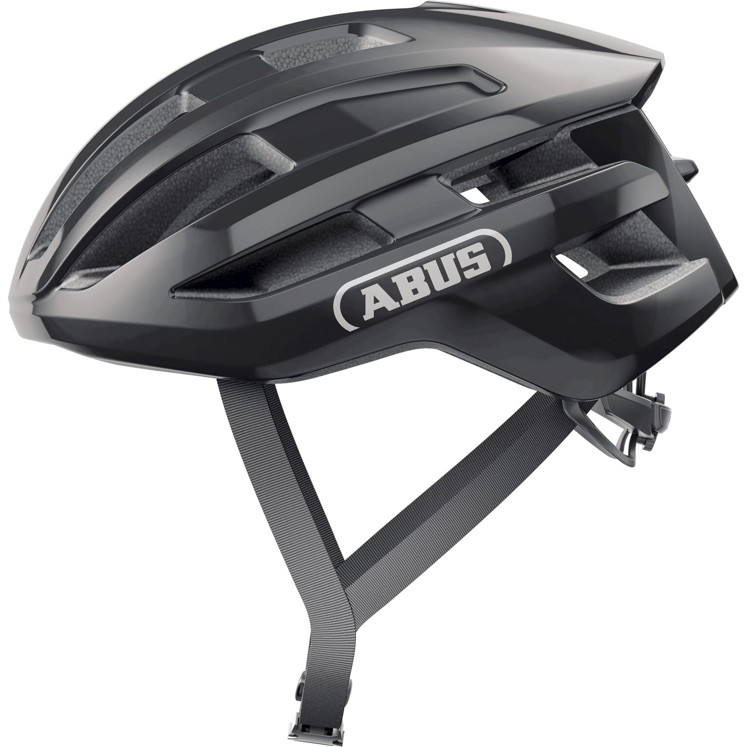 Abus helm PowerDome shiny black M 54-58cm