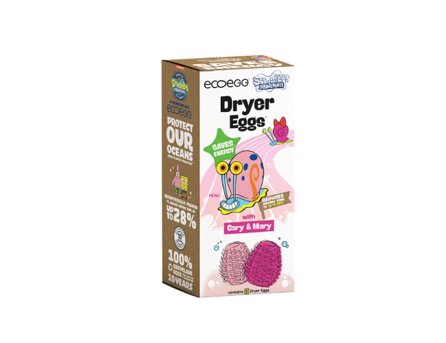 Ecoegg EcoEgg Dryer SpongeBob Gary & Mary Geurvrij