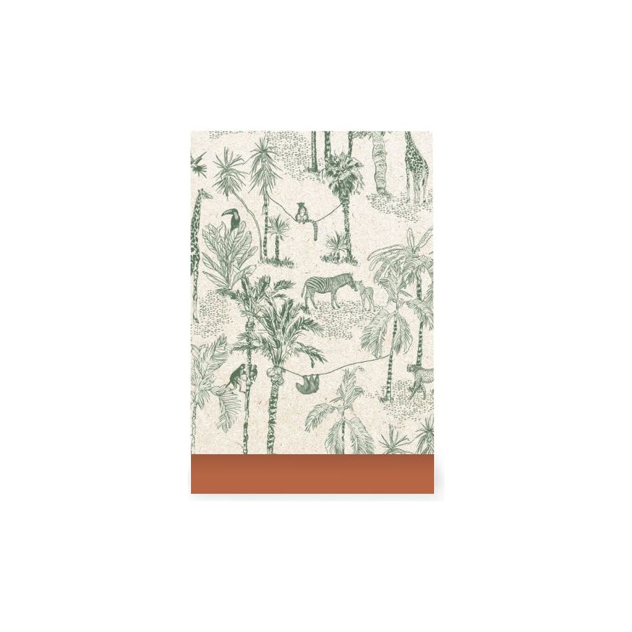 Cadeauzakjes - Vintage Jungle Groen/Cognac - 17x25cm - 200st Vintage Jungle Groen/Cognac