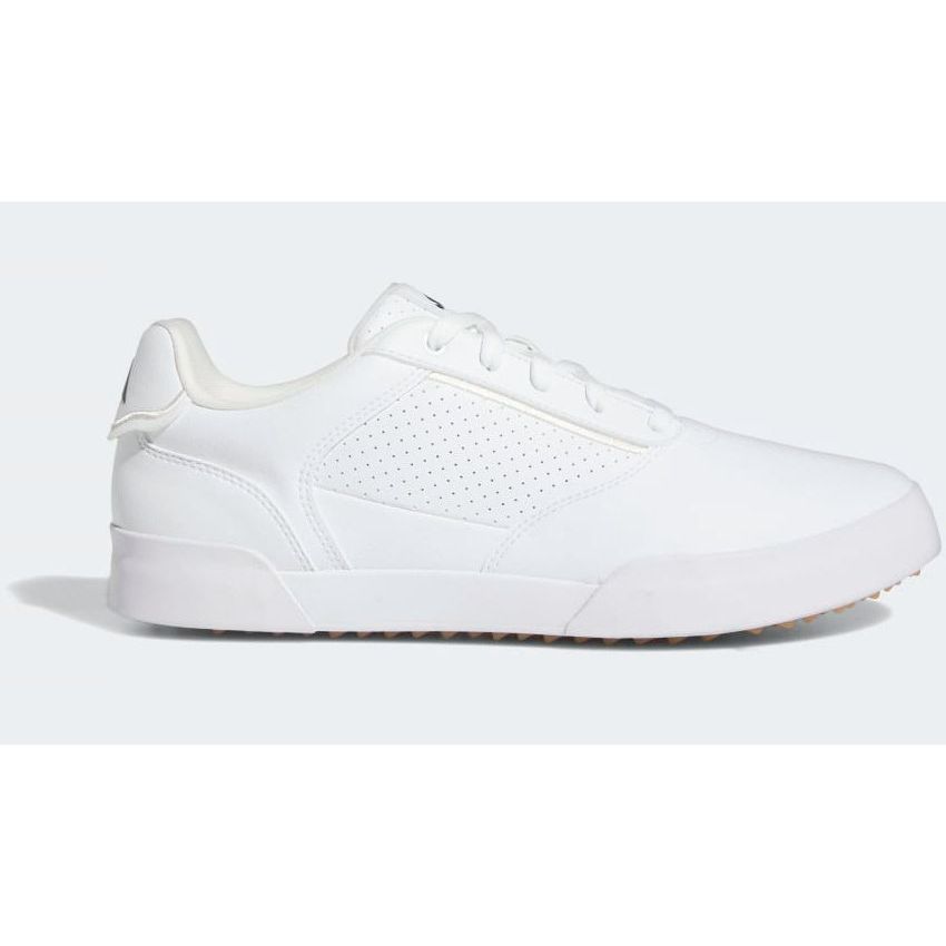 Adidas Heren Retrocross Golfschoen White/Black/White - Maat : 42 EU