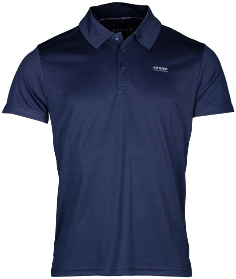 Arbær Andrew Poloshirt Tech Heren Blauw Maat M