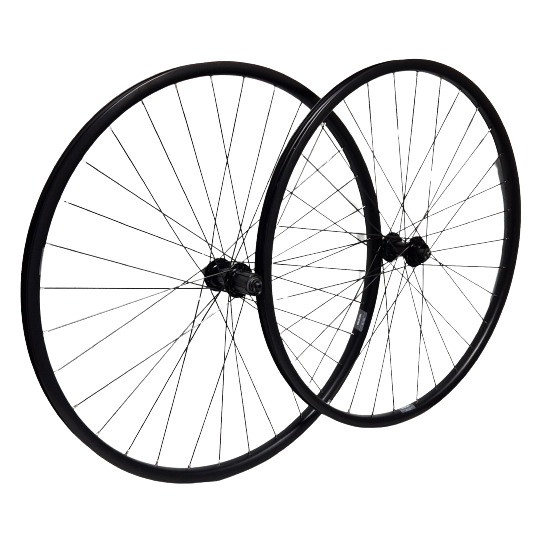 Kgs Wielset 28-29 inch (622) velg + spaak zwart centerlock 8-10v