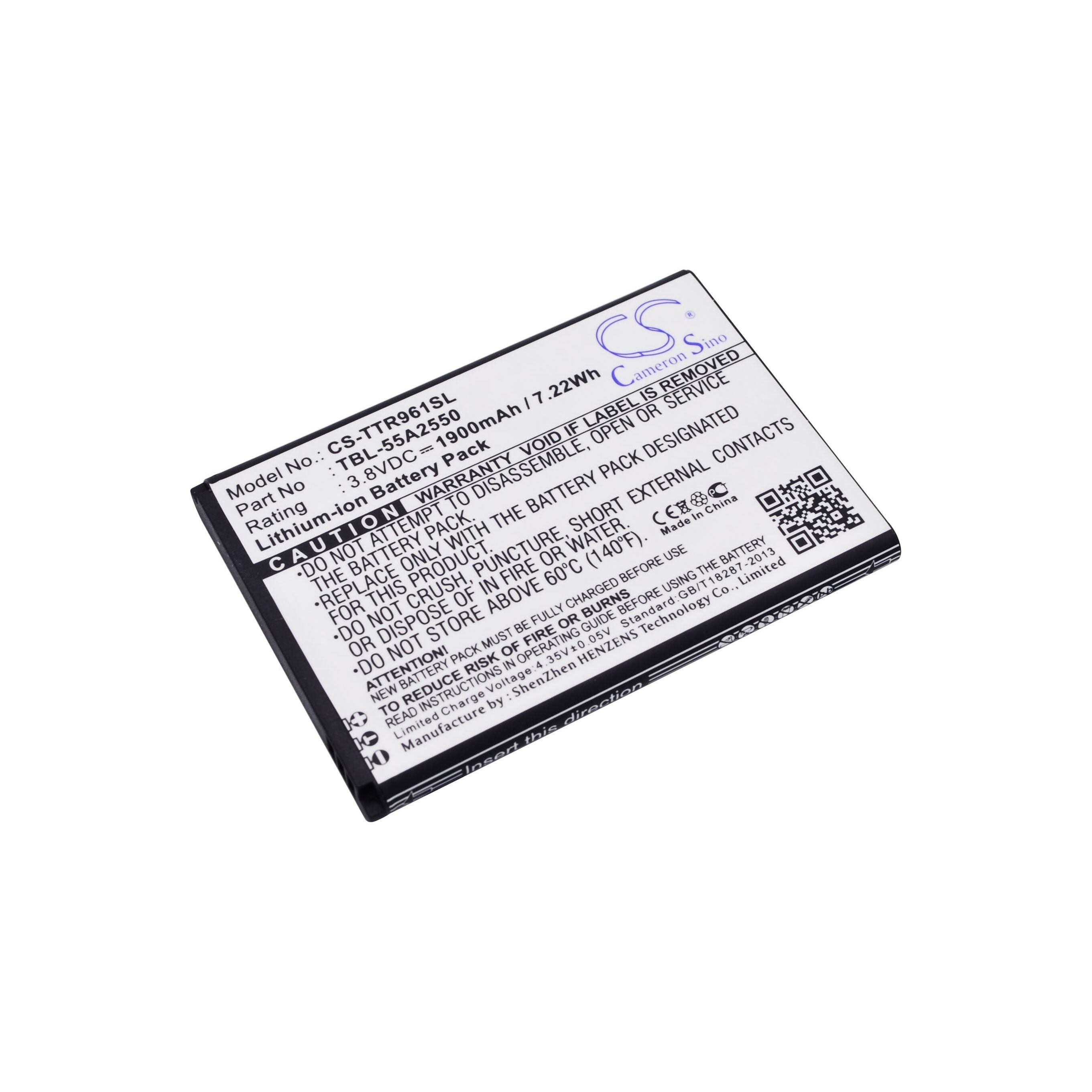 Hotspot Accu 3.8V 1900mAh