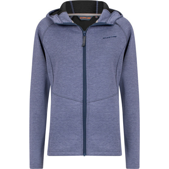 Life Line dames vest fleece - fleece vest Gretta dames - blauw/paars (lavendel) - maat 40