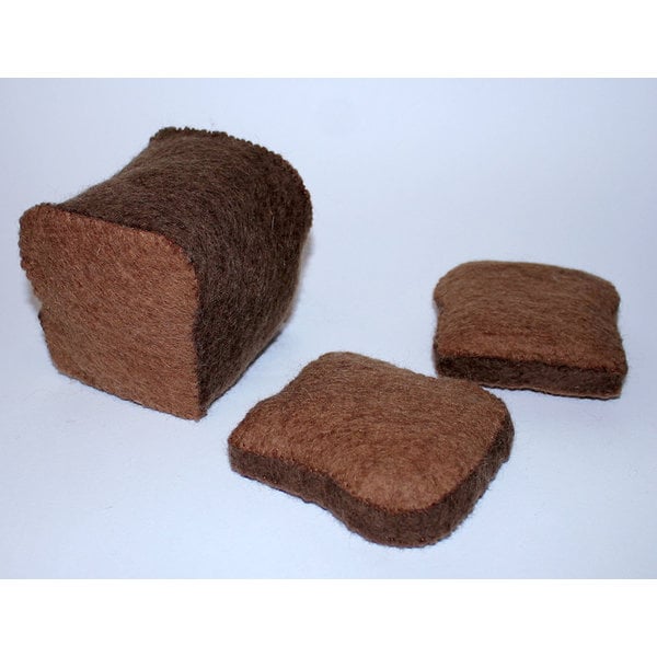 Papoose Toys Bread Loaf and 2 Slices