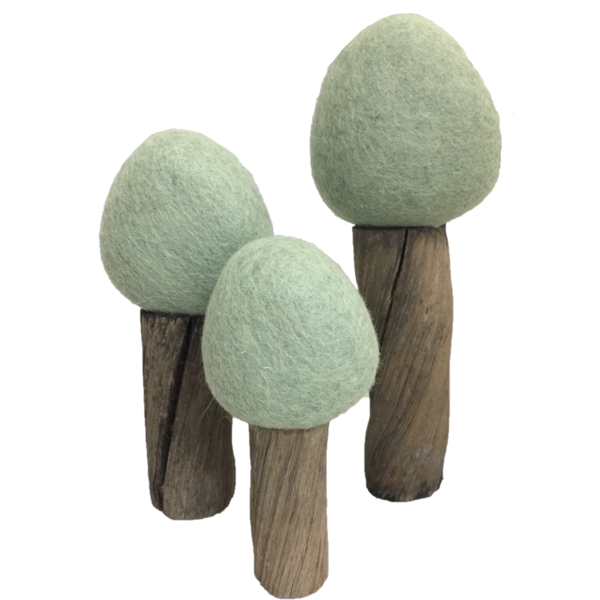 Papoose Toys Earth Trees Summer 3pc