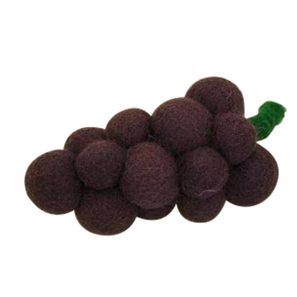 Papoose Toys Fruit Red Grapes/Bunch
