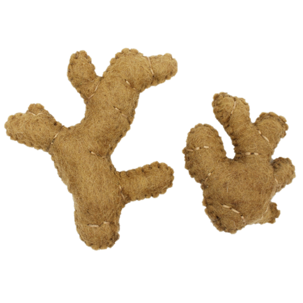 Papoose Toys Ginger/2pc