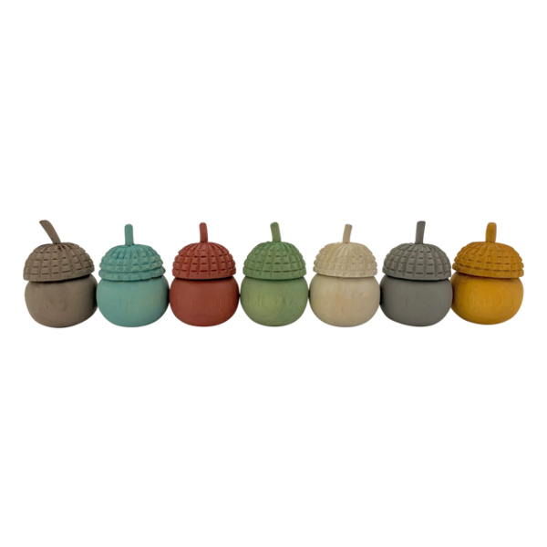 Papoose Toys Mini Earth Acorn Pots/7pc